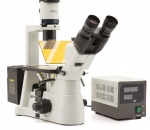 Mikroskop odwrócony Optika Im- 3 z wyposażeniem do fluorescencji