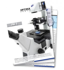 Mikroskop odwrócony Optika IM-5 katalog do pobrania