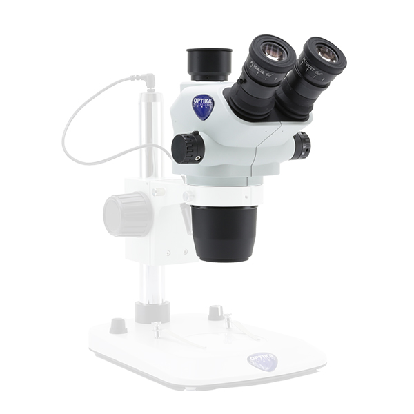 Głowica mikroskopu stereoskopowego z trinokularem
